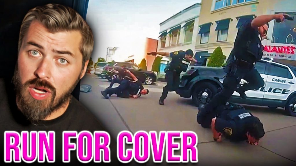 Bullet Storm Erupts During Felony Traffic Stop!