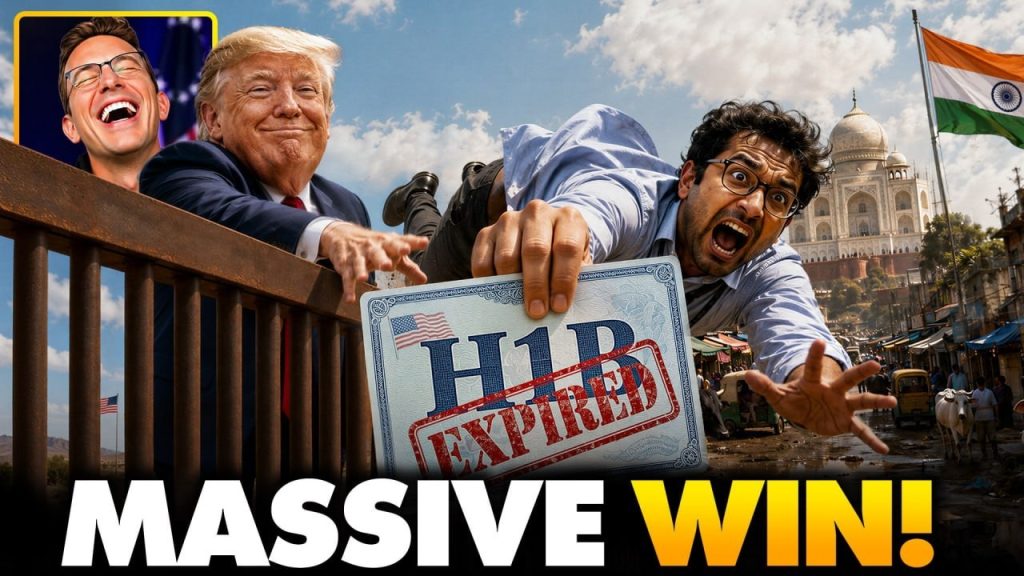 Trump Mass Deports MILLIONS of H1B Visa Holders BACK To India, Closes MASSIVE Loophole: ‘It’s OVER…’