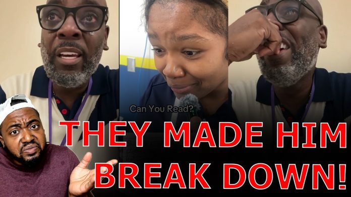 Black Teacher BREAKS DOWN IN TEARS After Learning Black High School Kids Can't Read, Write Or Reason