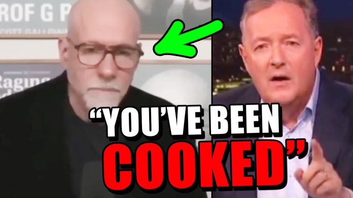 Even Piers Morgan couldn't believe the A** WHOOPING he was seeing 😂