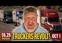 Truckers Call For OCT 1 Shutdown as Diesel Hits $6.28 Truckers Call For OCT 1 Shutdown as Diesel Hits $6.28