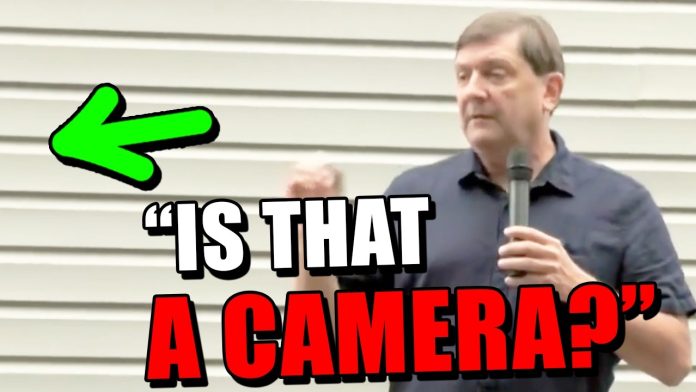 Someone privately recorded his event... This will CRUSH HIM.