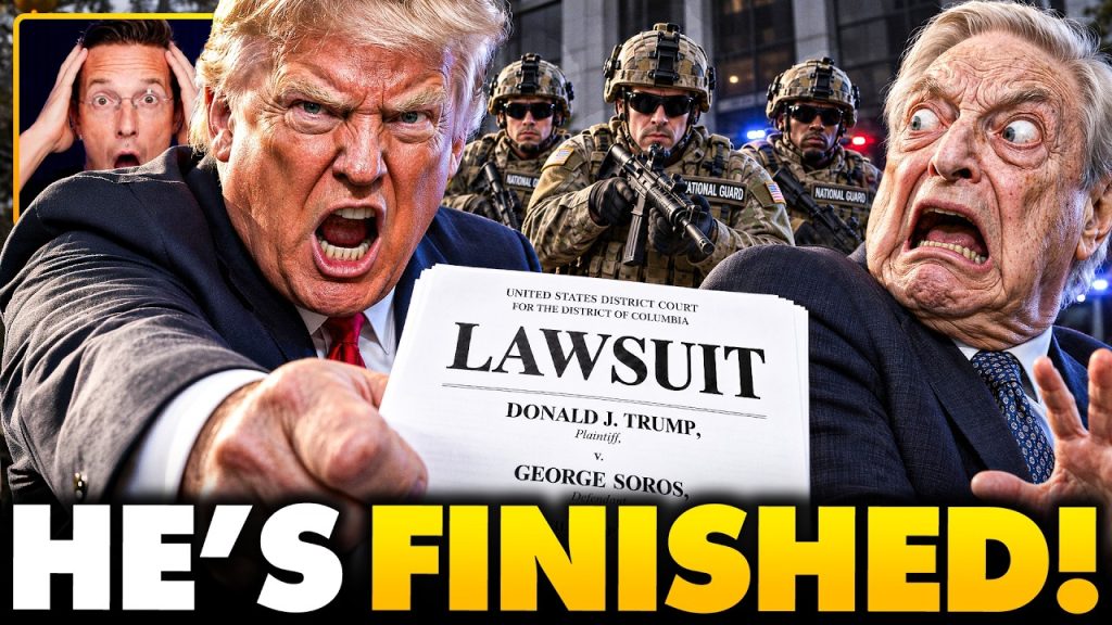 Trump SUES George Soros AGAIN After FBI Raids And Indicts Billionaire’s Shadow Group Destroying USA…