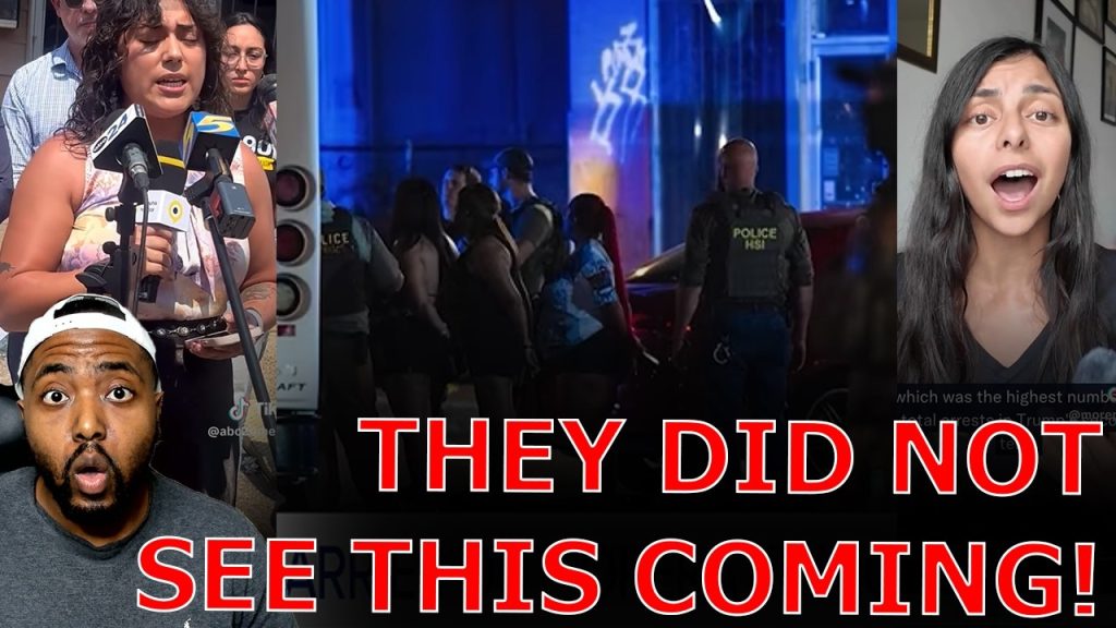 WOKE Activists IN TEARS CRYING WHITE SUPREMACY Over MASS ARRESTS During Memphis Nightclub ICE Raid!