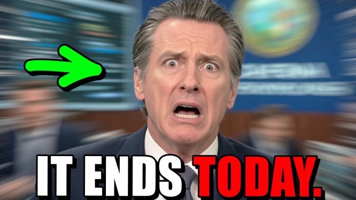 Gavin Newsom caught in a career ENDING LIE.
