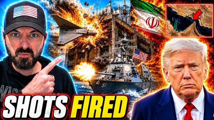 Iran Launches SNEAK ATTACK As Trump BLASTS Hormuz Open